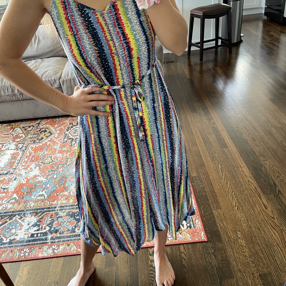 ASOS Spaghetti Strap Dress with waist tie - Picture 3 of 6